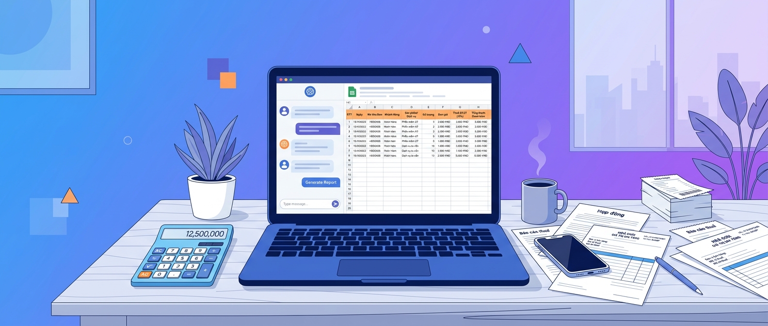 50 Prompt AI Cho Kế Toán — Copy Paste Dùng Ngay Trong Công Việc Hàng Ngày