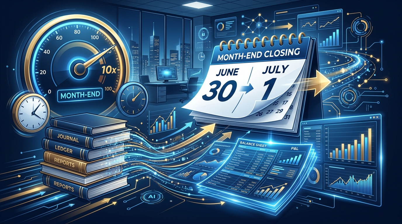 Closing Cuối Tháng Nhanh Gấp 10 Lần Nhờ AI — Hướng Dẫn Cho Kế Toán Tổng Hợp